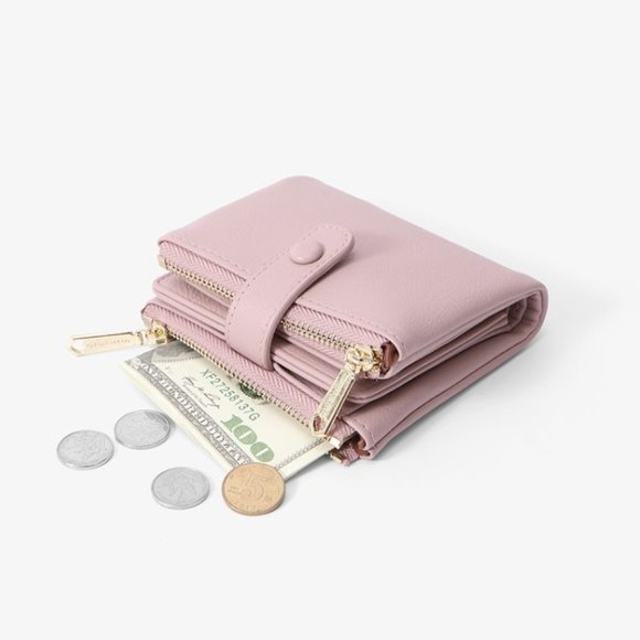 Minimalist Contemporary Soft Medium Wallet for Women - Picture 12 of 12